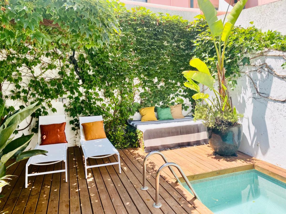 Swimming Pool Apartment Central Lisbona Esterno foto